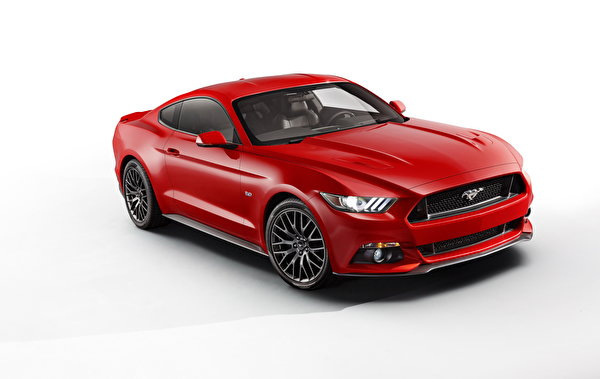 Images Ford 2014 Mustang Red Metallic automobile 600x379