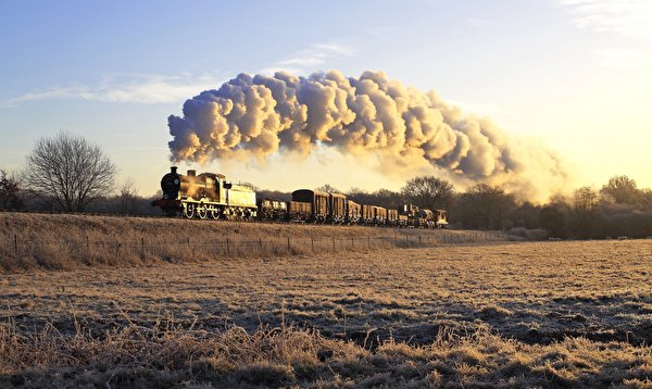 zdjęcie pociągi Dym 600x358 Pociąg
