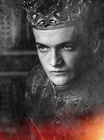Achtergrond Game of Thrones Kroon hoofddeksel Joffrey Baratheon Gelaat Films Close-up 333x450 voor Mobiele telefoon gezicht film van dichtbij