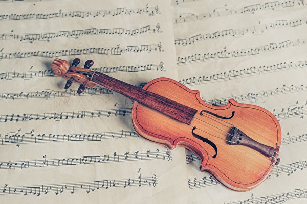 600x400 Nota musical Instrumento musical Violino