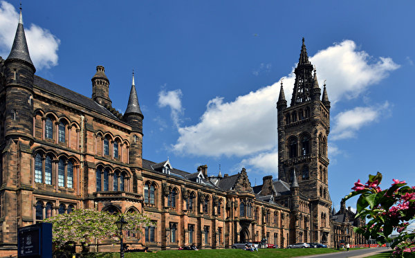 Fondos de escritorio Escocia Edificio Torre Glasgow Ciudades
