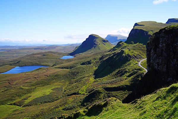Fondos de escritorio Escocia Montañas Isle of Skye Naturaleza