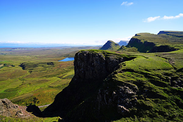 Fondos de escritorio Escocia Montañas Cielo Isle of Skye Naturaleza