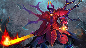 Photo DOTA 2 Doom Dota 2 Demons Fantasy